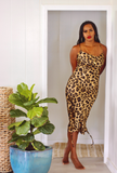 Leopard Cinch Dress