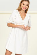 Morgan Dress - Vanilla